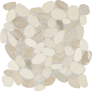 Seashell Flat Pebble - stone tile